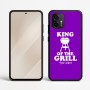 כיסוי בעיצוב אישי עם השם שלך לדגם - Motorola Edge 50 Neo 5G בעיצוב מלך הגריל