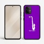 כיסוי בעיצוב אישי עם השם שלך לדגם - Motorola Edge 50 Neo 5G בעיצוב סקסופון