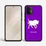 כיסוי בעיצוב אישי עם השם שלך לדגם - Motorola Edge 50 Neo 5G בעיצוב מזלות - שור