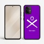 כיסוי בעיצוב אישי עם השם שלך לדגם - Motorola Edge 50 Neo 5G בעיצוב כדור בסיס
