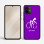 כיסוי בעיצוב אישי עם השם שלך לדגם - Motorola Edge 50 Neo 5G בעיצוב אופניים אולימפיים