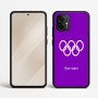 כיסוי בעיצוב אישי עם השם שלך לדגם - Motorola Edge 50 Neo 5G בעיצוב אולימפי