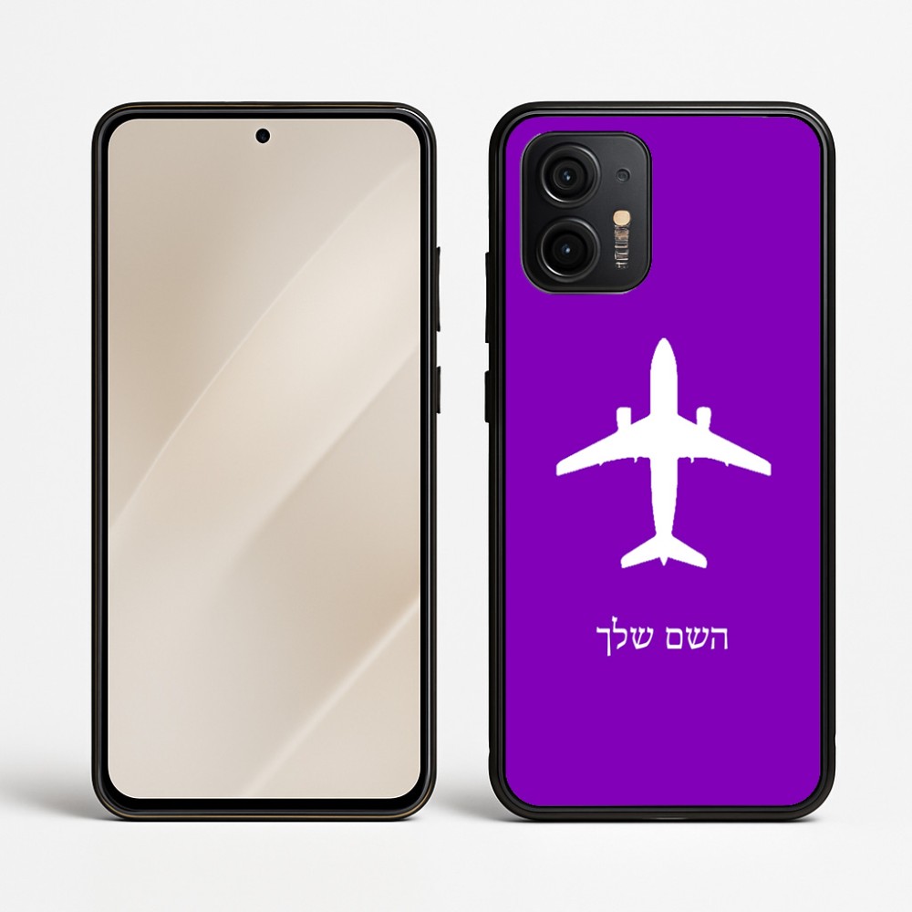 כיסוי בעיצוב אישי עם השם שלך לדגם - Motorola Edge 50 Neo 5G בעיצוב טייס - טייס