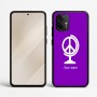 כיסוי בעיצוב אישי עם השם שלך לדגם - Motorola Edge 50 Neo 5G בעיצוב גלובוסי שלום