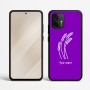 כיסוי בעיצוב אישי עם השם שלך לדגם - Motorola Edge 50 Neo 5G בעיצוב חיטה גלית זהב