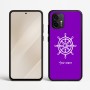 כיסוי בעיצוב אישי עם השם שלך לדגם - Motorola Edge 50 Neo 5G בעיצוב הגה - קפטן - ים