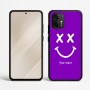 כיסוי בעיצוב אישי עם השם שלך לדגם - Motorola Edge 50 Neo 5G בעיצוב סמיילי