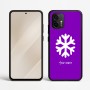 כיסוי בעיצוב אישי עם השם שלך לדגם - Motorola Edge 50 Neo 5G בעיצוב שלג