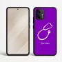 כיסוי בעיצוב אישי עם השם שלך לדגם - Motorola Edge 50 Neo 5G בעיצוב סטטוסקופ רופא