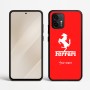 כיסוי בעיצוב אישי עם השם שלך לדגם - Motorola Edge 50 Neo 5G בעיצוב פרארי
