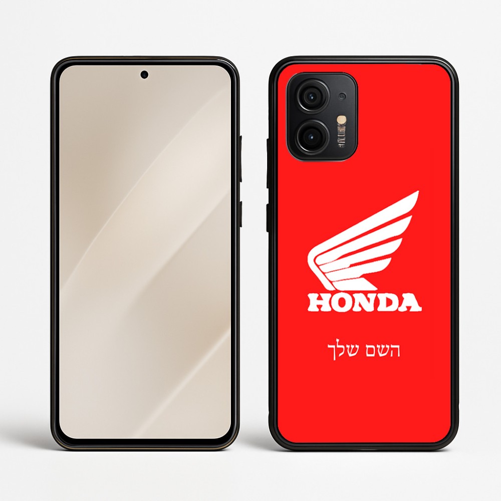כיסוי בעיצוב אישי עם השם שלך לדגם - Motorola Edge 50 Neo 5G בעיצוב הונדה