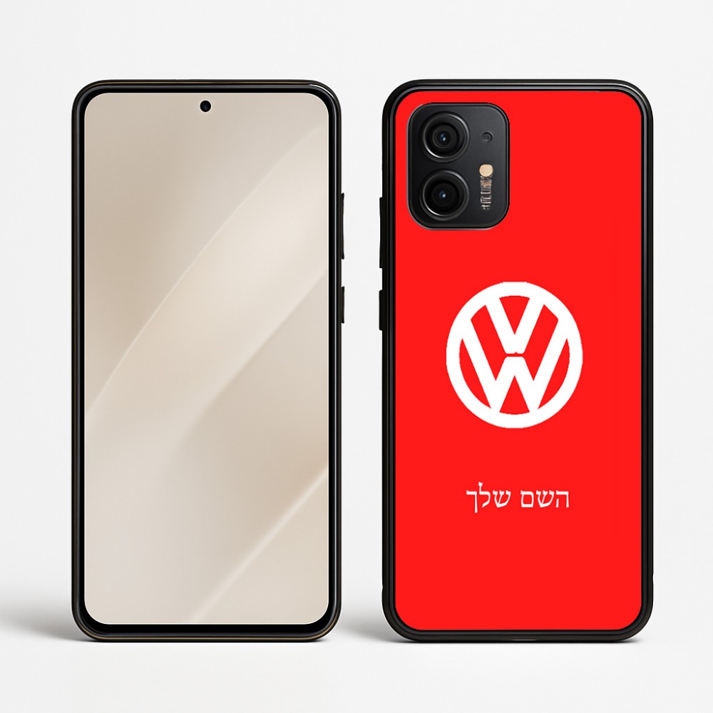 כיסוי בעיצוב אישי עם השם שלך לדגם - Motorola Edge 50 Neo 5G בעיצוב פולקסווגן