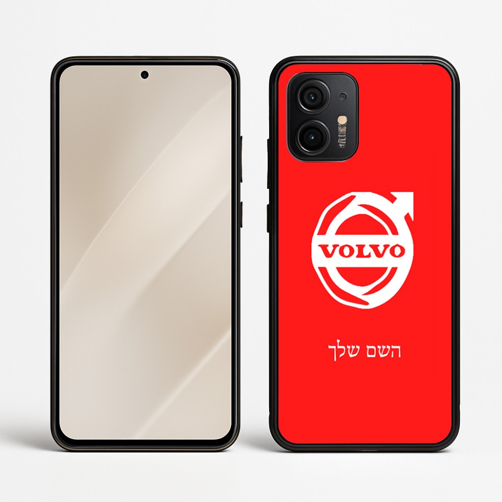 כיסוי בעיצוב אישי עם השם שלך לדגם - Motorola Edge 50 Neo 5G בעיצוב וולוו