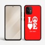 כיסוי בעיצוב אישי עם השם שלך לדגם - Motorola Edge 50 Neo 5G בעיצוב אהבה