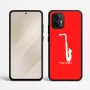 כיסוי בעיצוב אישי עם השם שלך לדגם - Motorola Edge 50 Neo 5G בעיצוב סקסופון