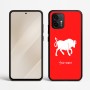 כיסוי בעיצוב אישי עם השם שלך לדגם - Motorola Edge 50 Neo 5G בעיצוב מזלות - שור