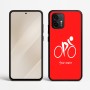 כיסוי בעיצוב אישי עם השם שלך לדגם - Motorola Edge 50 Neo 5G בעיצוב אופניים אולימפיים