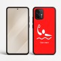 כיסוי בעיצוב אישי עם השם שלך לדגם - Motorola Edge 50 Neo 5G בעיצוב כדור מים אולימפי