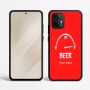 כיסוי בעיצוב אישי עם השם שלך לדגם - Motorola Edge 50 Neo 5G בעיצוב מיכל של בירה