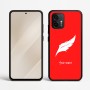 כיסוי בעיצוב אישי עם השם שלך לדגם - Motorola Edge 50 Neo 5G בעיצוב נוצת נוצה