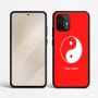 כיסוי בעיצוב אישי עם השם שלך לדגם - Motorola Edge 50 Neo 5G בעיצוב סמל יינג יאנג