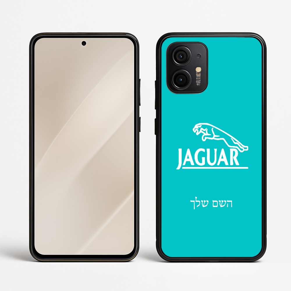 כיסוי בעיצוב אישי עם השם שלך לדגם - Motorola Edge 50 Neo 5G בעיצוב יגואר