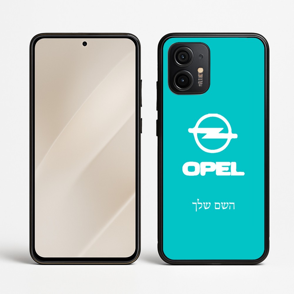 כיסוי בעיצוב אישי עם השם שלך לדגם - Motorola Edge 50 Neo 5G בעיצוב אופל