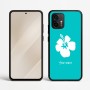 כיסוי בעיצוב אישי עם השם שלך לדגם - Motorola Edge 50 Neo 5G בעיצוב פרח היביסקוס