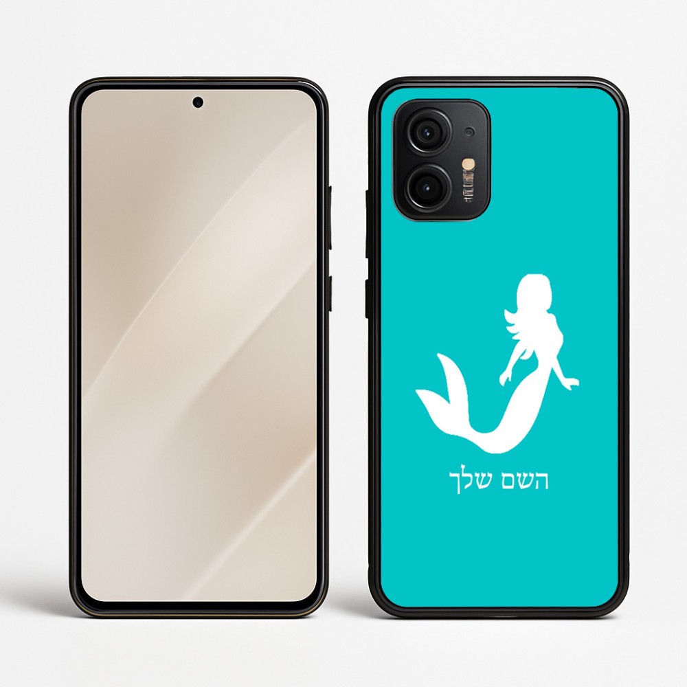 כיסוי בעיצוב אישי עם השם שלך לדגם - Motorola Edge 50 Neo 5G בעיצוב בתולת ים - אישה