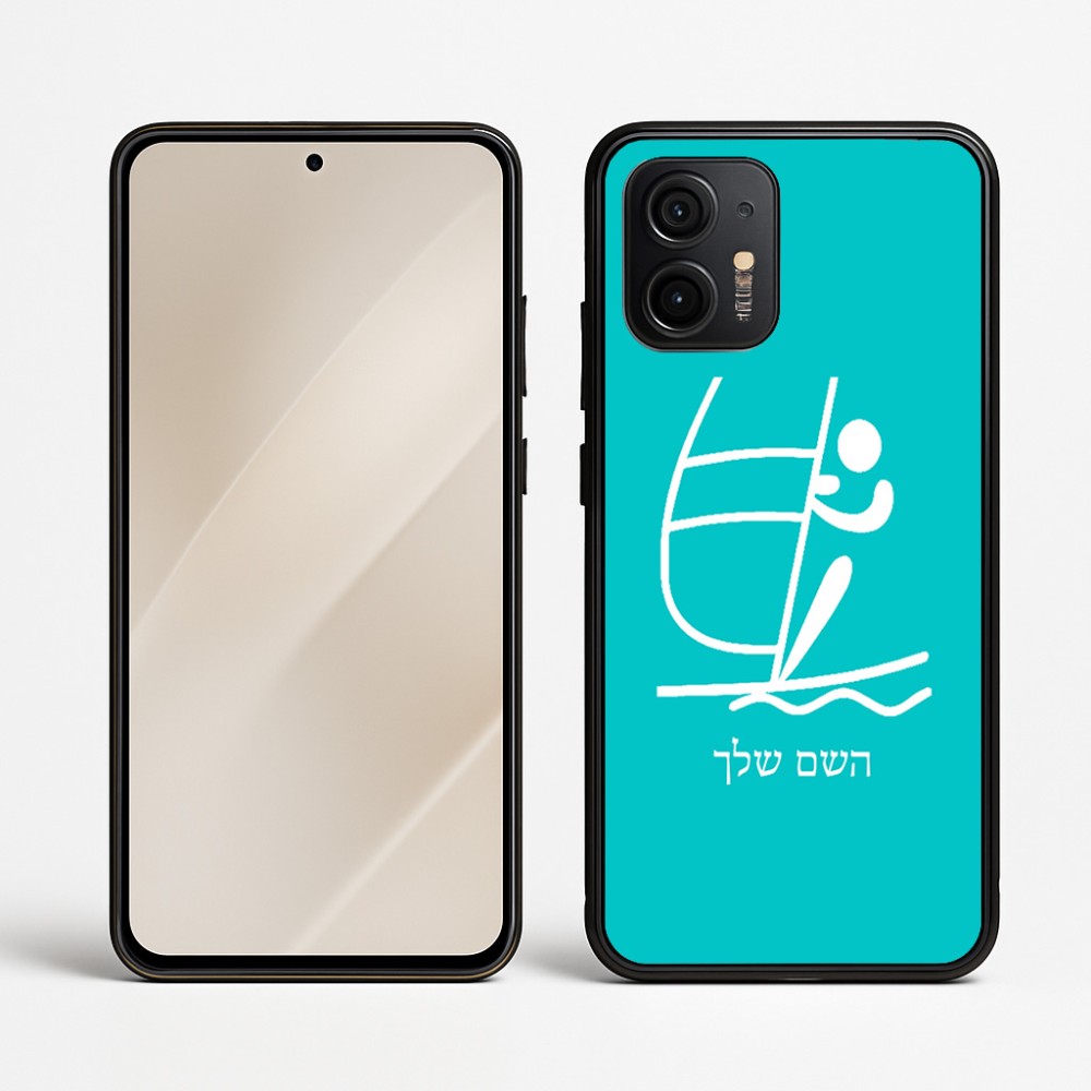 כיסוי בעיצוב אישי עם השם שלך לדגם - Motorola Edge 50 Neo 5G בעיצוב שייט אולימפי
