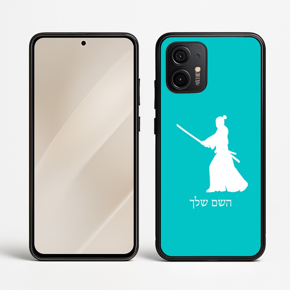 כיסוי בעיצוב אישי עם השם שלך לדגם - Motorola Edge 50 Neo 5G בעיצוב סמוראי