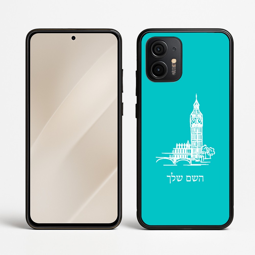כיסוי בעיצוב אישי עם השם שלך לדגם - Motorola Edge 50 Neo 5G בעיצוב ביג בן