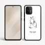 כיסוי בעיצוב אישי עם השם שלך לדגם - Motorola Edge 50 Neo 5G בעיצוב חתול