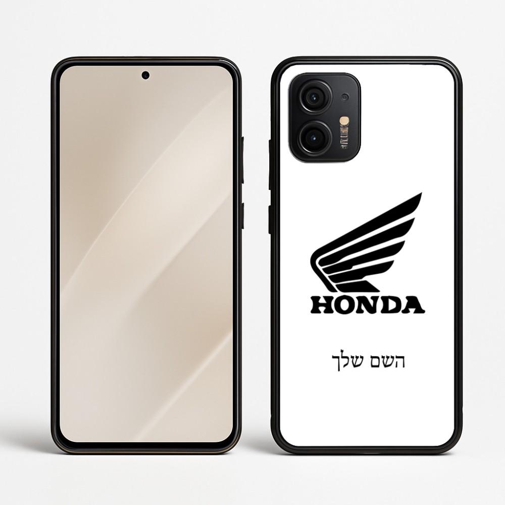 כיסוי בעיצוב אישי עם השם שלך לדגם - Motorola Edge 50 Neo 5G בעיצוב הונדה