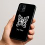 כיסוי בעיצוב אישי עם השם שלך לדגם - Motorola Edge 50 Neo 5G בעיצוב פרפר
