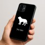 כיסוי בעיצוב אישי עם השם שלך לדגם - Motorola Edge 50 Neo 5G בעיצוב כלב