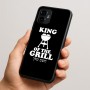 כיסוי בעיצוב אישי עם השם שלך לדגם - Motorola Edge 50 Neo 5G בעיצוב מלך הגריל