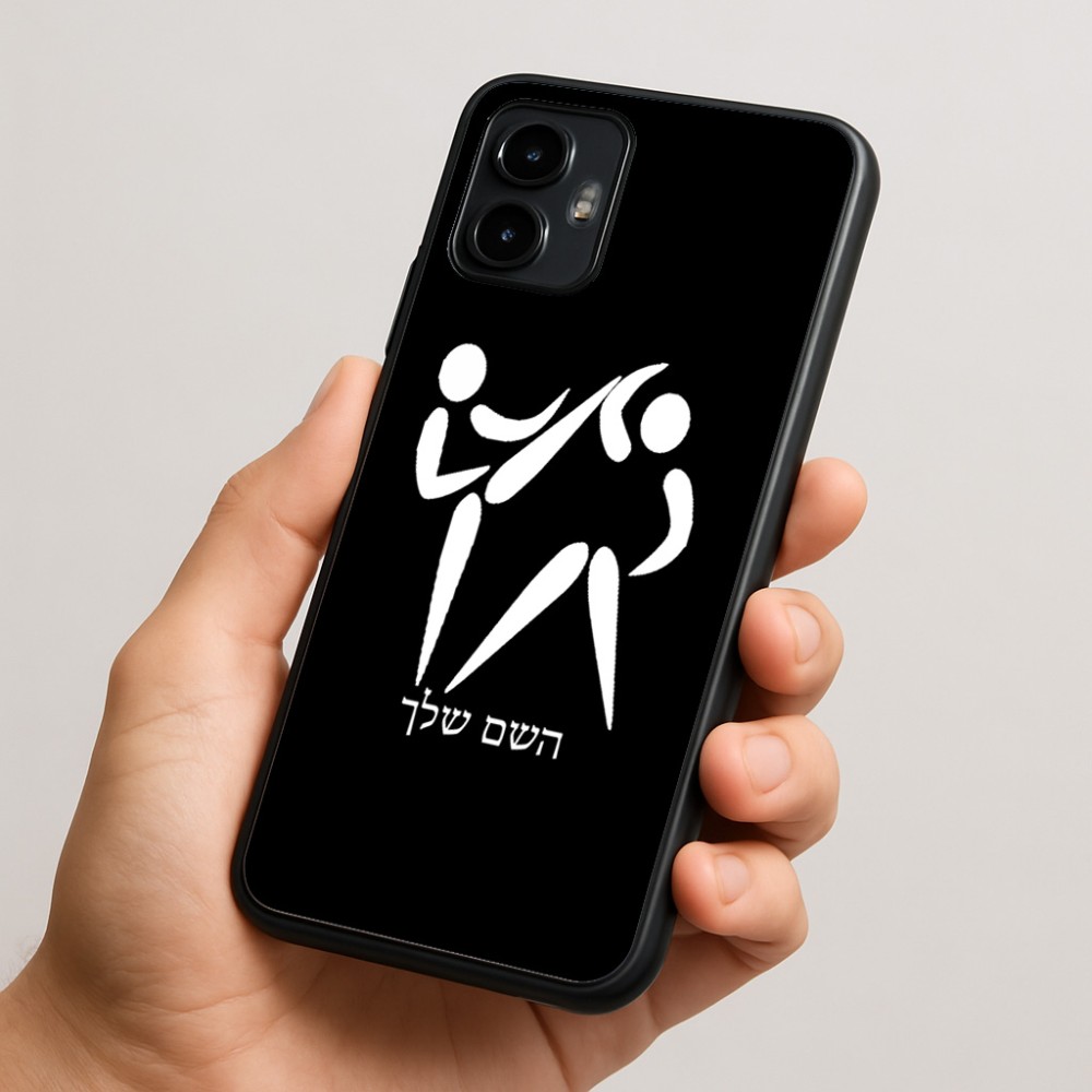 כיסוי בעיצוב אישי עם השם שלך לדגם - Motorola Edge 50 Neo 5G בעיצוב לוחמים אולימפיים