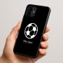 כיסוי בעיצוב אישי עם השם שלך לדגם - Motorola Edge 50 Neo 5G בעיצוב כדורגל כדור כדורגל