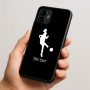 כיסוי בעיצוב אישי עם השם שלך לדגם - Motorola Edge 50 Neo 5G בעיצוב שחקנית כדורגל - אישה
