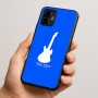 כיסוי בעיצוב אישי עם השם שלך לדגם - Motorola Edge 50 Neo 5G בעיצוב גיטרה