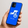 כיסוי בעיצוב אישי עם השם שלך לדגם - Motorola Edge 50 Neo 5G בעיצוב רוכב אופניים