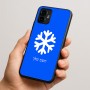כיסוי בעיצוב אישי עם השם שלך לדגם - Motorola Edge 50 Neo 5G בעיצוב שלג
