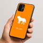 כיסוי בעיצוב אישי עם השם שלך לדגם - Motorola Edge 50 Neo 5G בעיצוב כלב