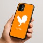כיסוי בעיצוב אישי עם השם שלך לדגם - Motorola Edge 50 Neo 5G בעיצוב תרנגול