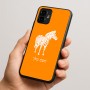 כיסוי בעיצוב אישי עם השם שלך לדגם - Motorola Edge 50 Neo 5G בעיצוב זברה
