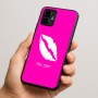 כיסוי בעיצוב אישי עם השם שלך לדגם - Motorola Edge 50 Neo 5G בעיצוב שפתיים - נשיקה