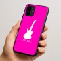 כיסוי בעיצוב אישי עם השם שלך לדגם - Motorola Edge 50 Neo 5G בעיצוב גיטרה