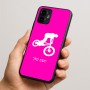 כיסוי בעיצוב אישי עם השם שלך לדגם - Motorola Edge 50 Neo 5G בעיצוב רוכב אופניים