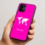 כיסוי בעיצוב אישי עם השם שלך לדגם - Motorola Edge 50 Neo 5G בעיצוב מפת העולם